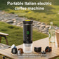 3-in-1 Portable Espresso Maker with Self-Heating Function, USB-C Connectivity, LED Display, 20 Bar Pressure, Compatible with Coffee Grounds and Capsules – Ideal for Travel, Car, RV, and Camping
