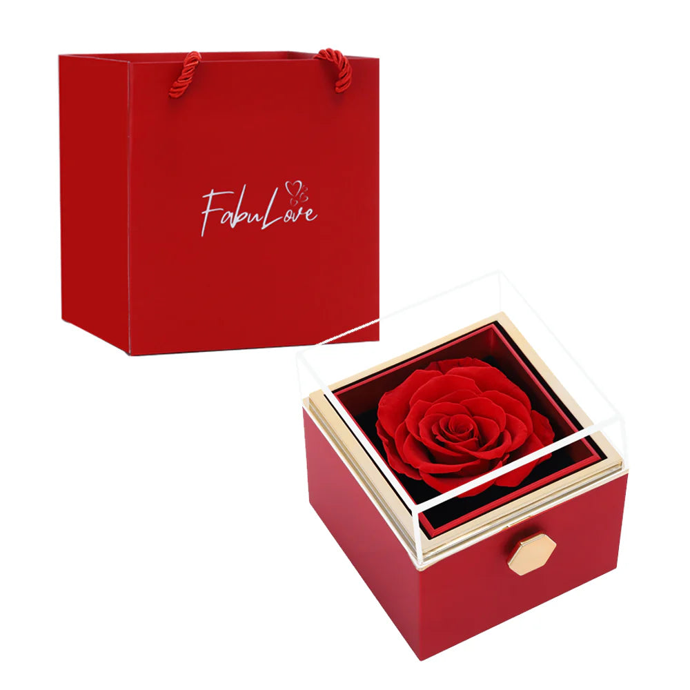 Rotating Eternal Rose Gift Box