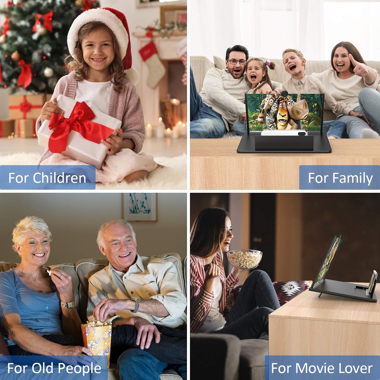 12 Inch Screen Magnifier for Cell Phone Viewing