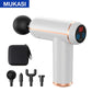 MUKASI Portable Percussion Massage Gun for Deep Tissue Muscle Relaxation and Pain Relief