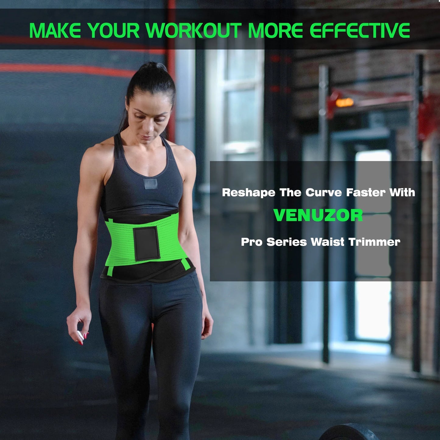 Transform Your Shape with Our Adjustable Green Waist Trainer for Women - Ultimate Tummy Control & Back Support for Yoga and Everyday Wear