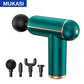 MUKASI Portable Percussion Massage Gun for Deep Tissue Muscle Relaxation and Pain Relief