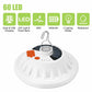 Rechargeable 60 LED Outdoor Camping Tent Light USB & Solar Lantern Hiking Lamp