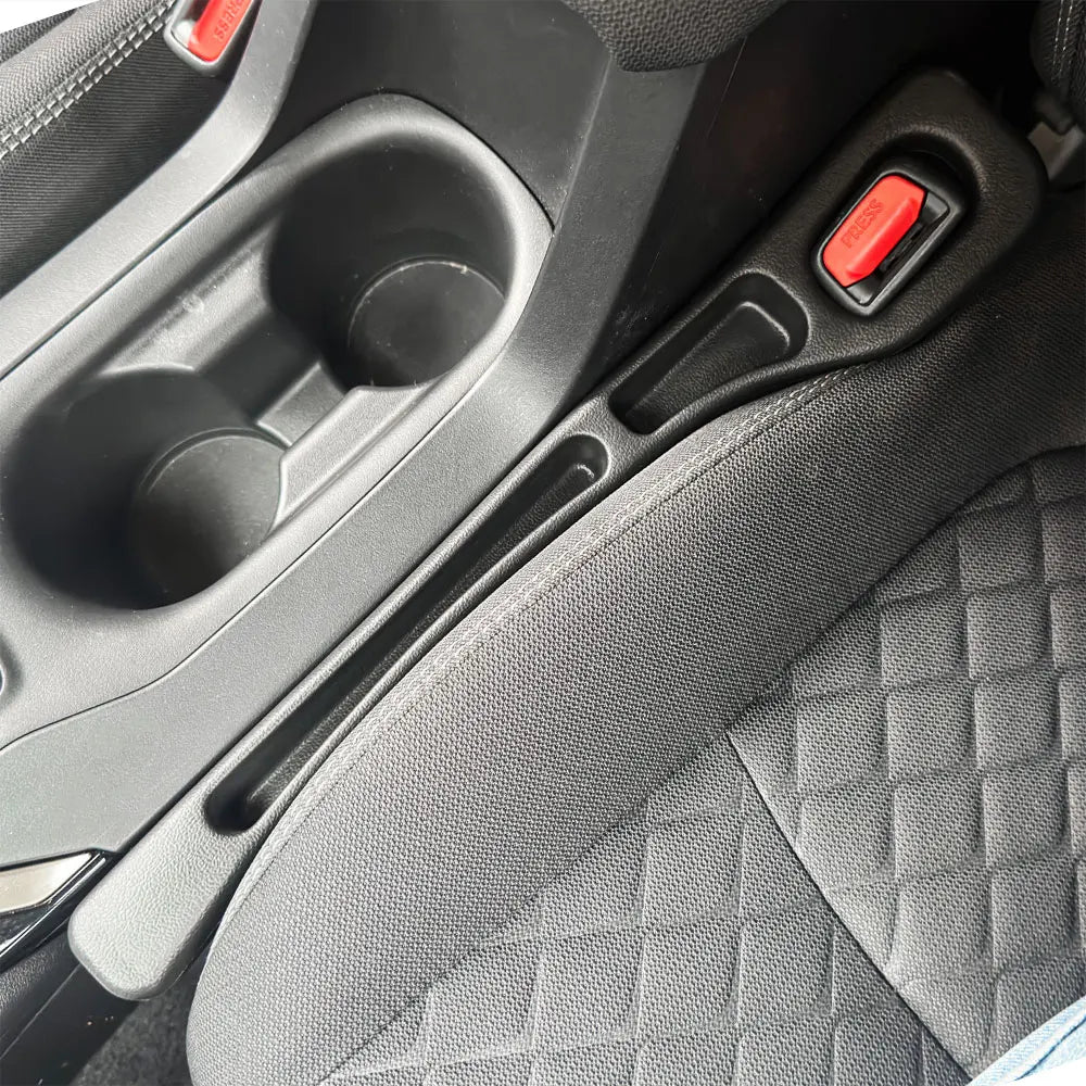 2Pcs Car Seat Gap Filler, Dual Slot Design, Car Interior Accessories, Phone & Key Storage Box, Car Slot Pad, Seat Gap Fillers