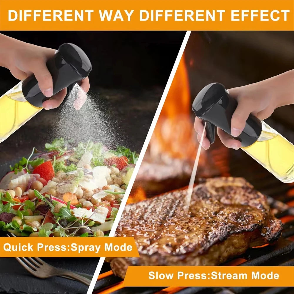 Kitchen Oil Atomiser, Olive Oil Spray Bottle,Sprayer for Cooking, Outdoor Grilling,Sprays Cooking Sauces and Vinegar Varieties