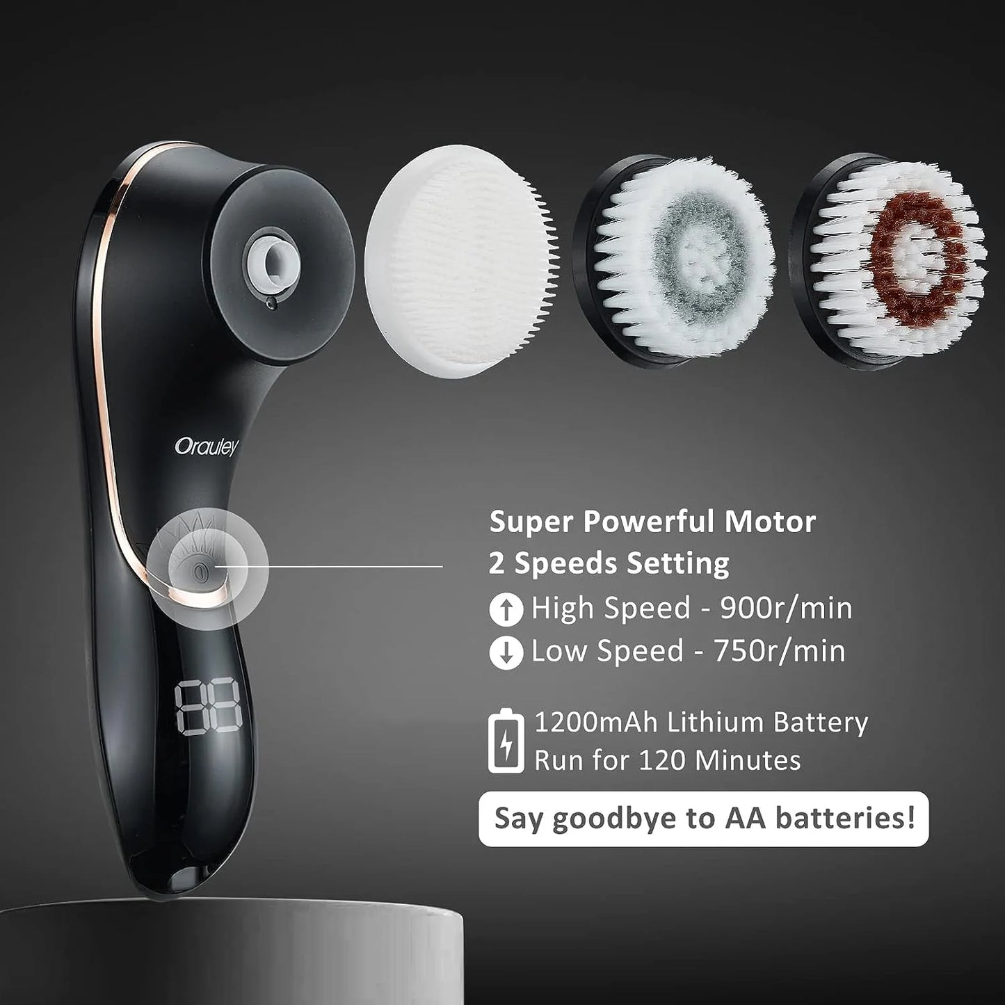 Rechargeable Facial Cleansing Brush
