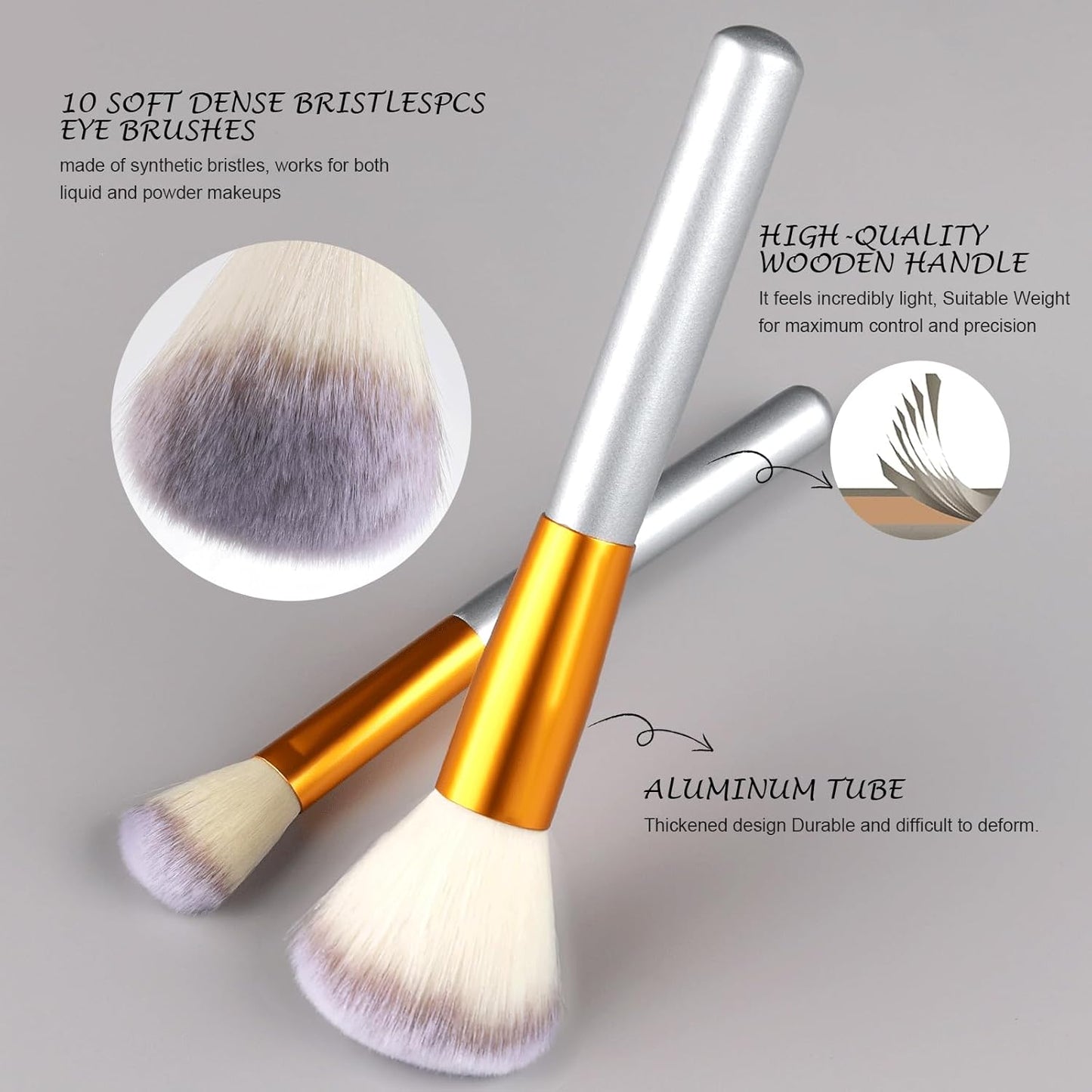 24 Piece Makeup Brush Set
