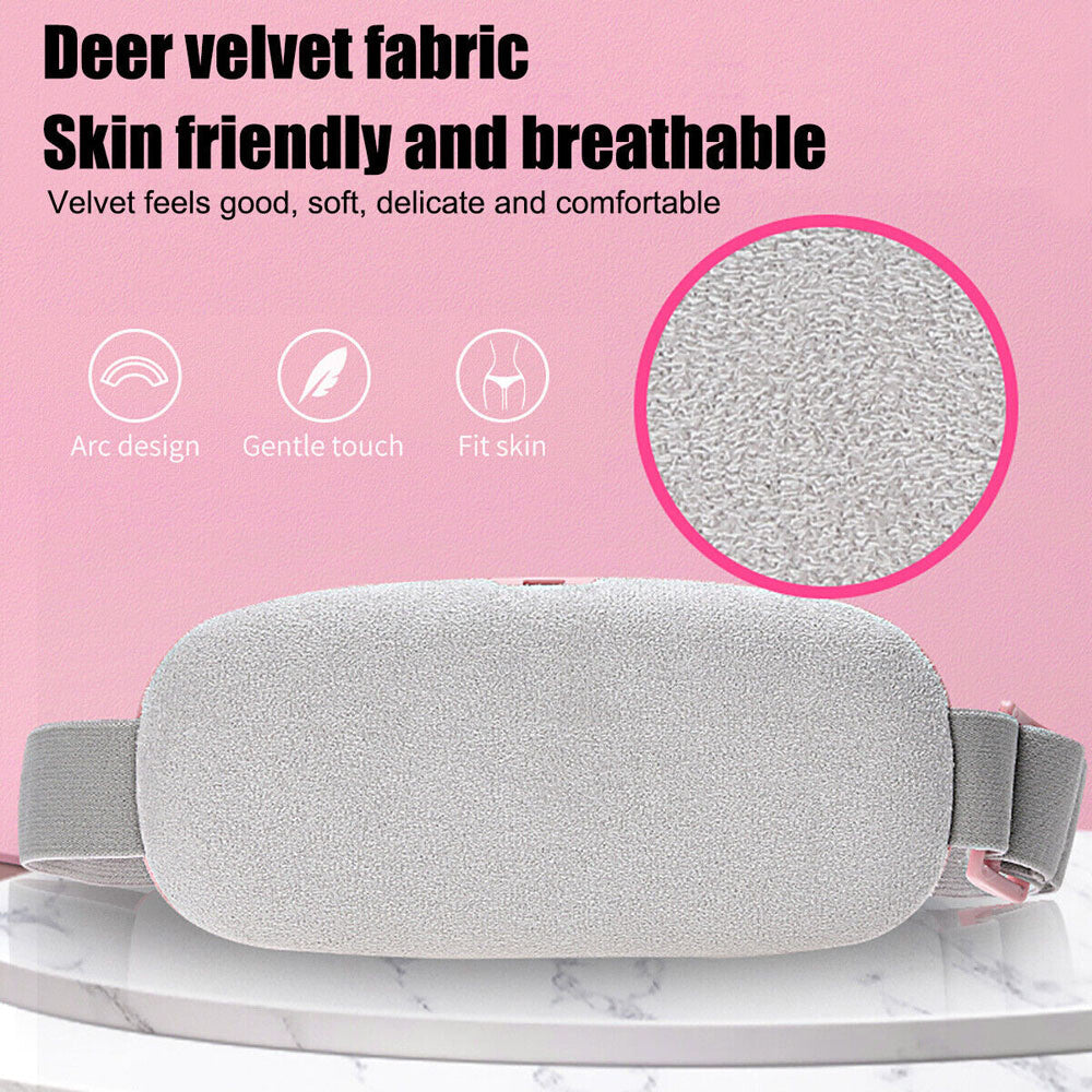 Experience Ultimate Comfort with the Electric Heating Menstrual Vibration Pad Belt for Effective Period Pain Relief