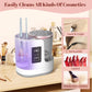 Revolutionize Your Beauty Routine with the 3-in-1 Electric Makeup Brush Cleaner & Dryer – Effortless, Fast, and Portable!