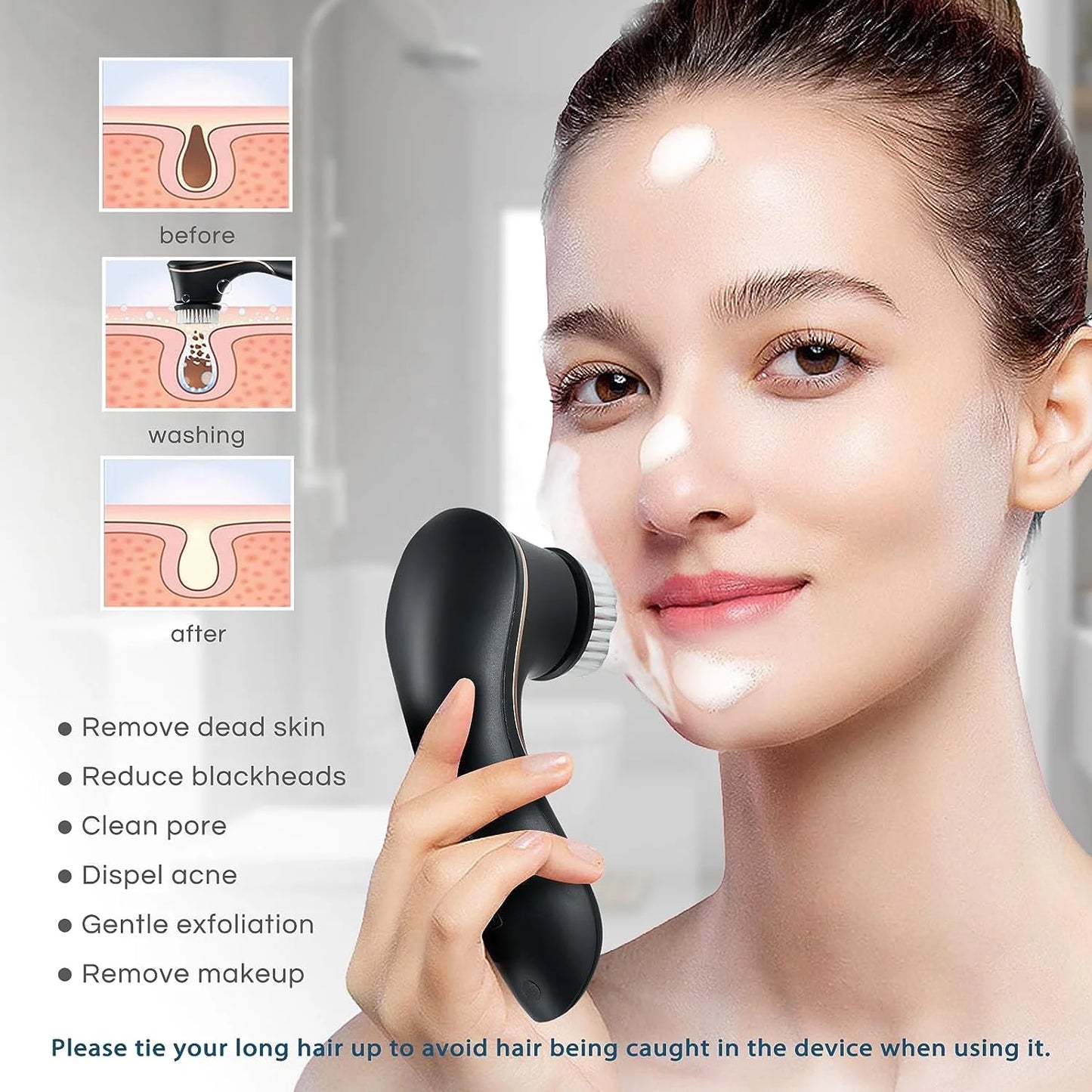 Rechargeable Facial Cleansing Brush