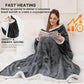 Snuggly Heated Comfort Cape for Cozy Warmth