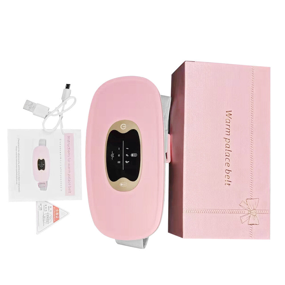 Experience Ultimate Comfort with the Electric Heating Menstrual Vibration Pad Belt for Effective Period Pain Relief
