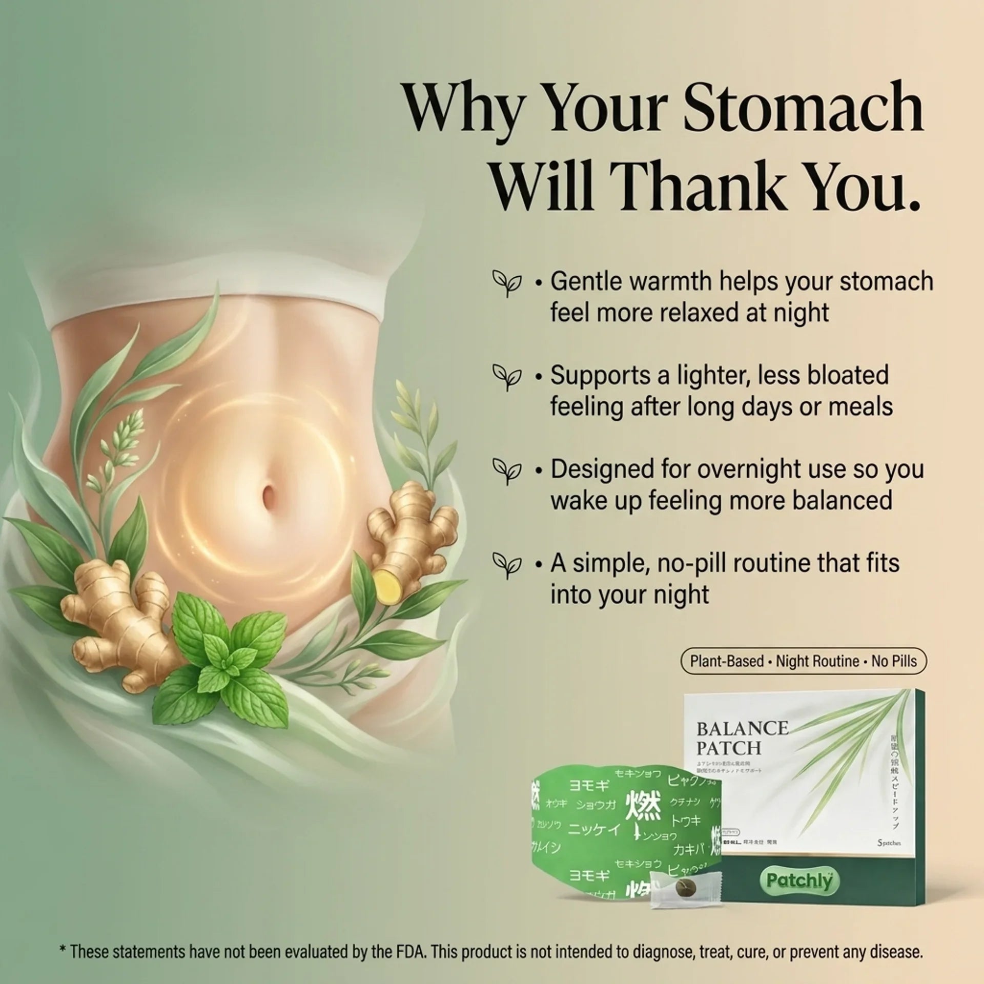 Unlock Natural Harmony with Japanese Herbal Balance Patch™ - Buy 1 Get 1 Free (Subscribe & Save)