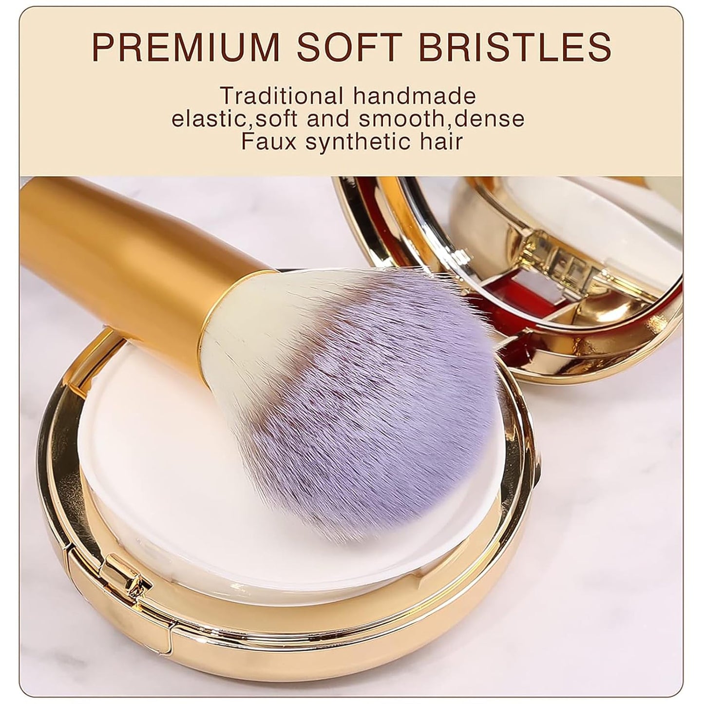 24 Piece Makeup Brush Set