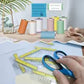 Compact Wireless Mini Thermal Printer - Perfect for On-the-Go Photo Printing with 6 Rolls Included