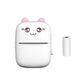 Compact Wireless Mini Thermal Printer - Perfect for On-the-Go Photo Printing with 6 Rolls Included
