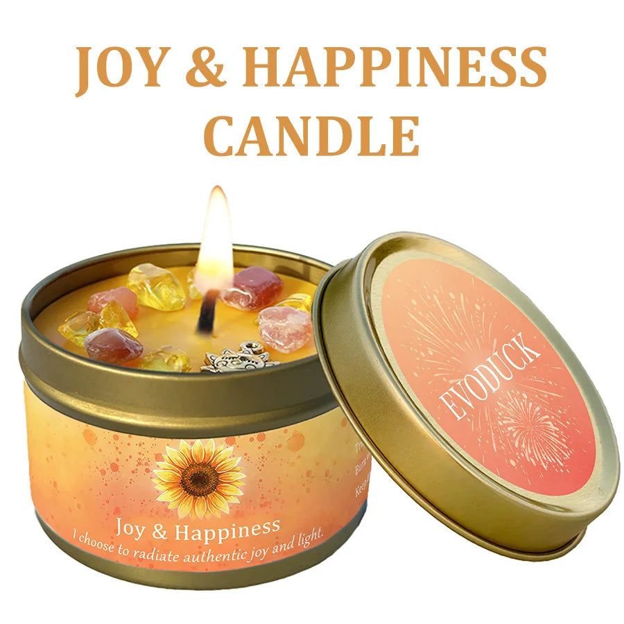Scented Candles 3oz Law of Attraction Love Manifestation Energy Boosting Christmas Home Decoration Candle Holders Gift
