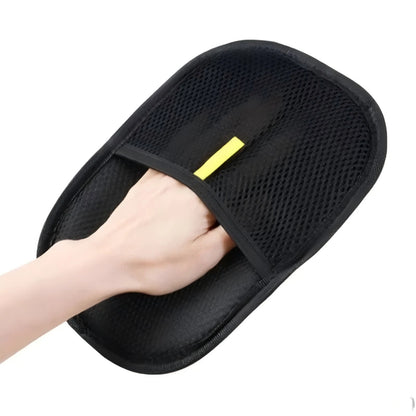 Pet hair glove removal Cat Grooming Reusable Electrostatic Dedusting Brush Dog Hair Remover for Couch Carpet Clothes Washable