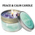 Scented Candles 3oz Law of Attraction Love Manifestation Energy Boosting Christmas Home Decoration Candle Holders Gift