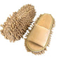 1 Pair Microfiber Dust Mop Slippers Lazy Quick Cleaning Floor Cleaning Slipper Washable Home Shoes Home Bathroom Cleanning Tools