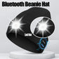 3-in-1 Function Bluetooth Beanie, Bluetooth Beanie with Light, Unisex 6 LED USB Rechargeable with Cordless Headphones  beanie