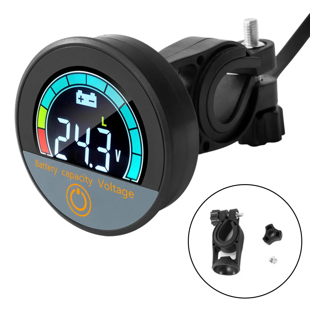 DC 8-100V Embedded Digital Voltmeter Electrical Indicator Waterproof Battery Capacity Monitor Automotive Voltmeter Tester