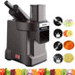 220V Vegetable Chopper  Multifunctional Electric Cutting Machine Carrot Potato Cutter Slice Shred Diced Food Processor