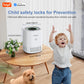 PJ07 Pro Tuya Smart Air Purifier, App Control & Timer,24dB 3-Speed H13 HEPA+Carbon,15㎡for Office/Study/Baby Room, Alexa/Google