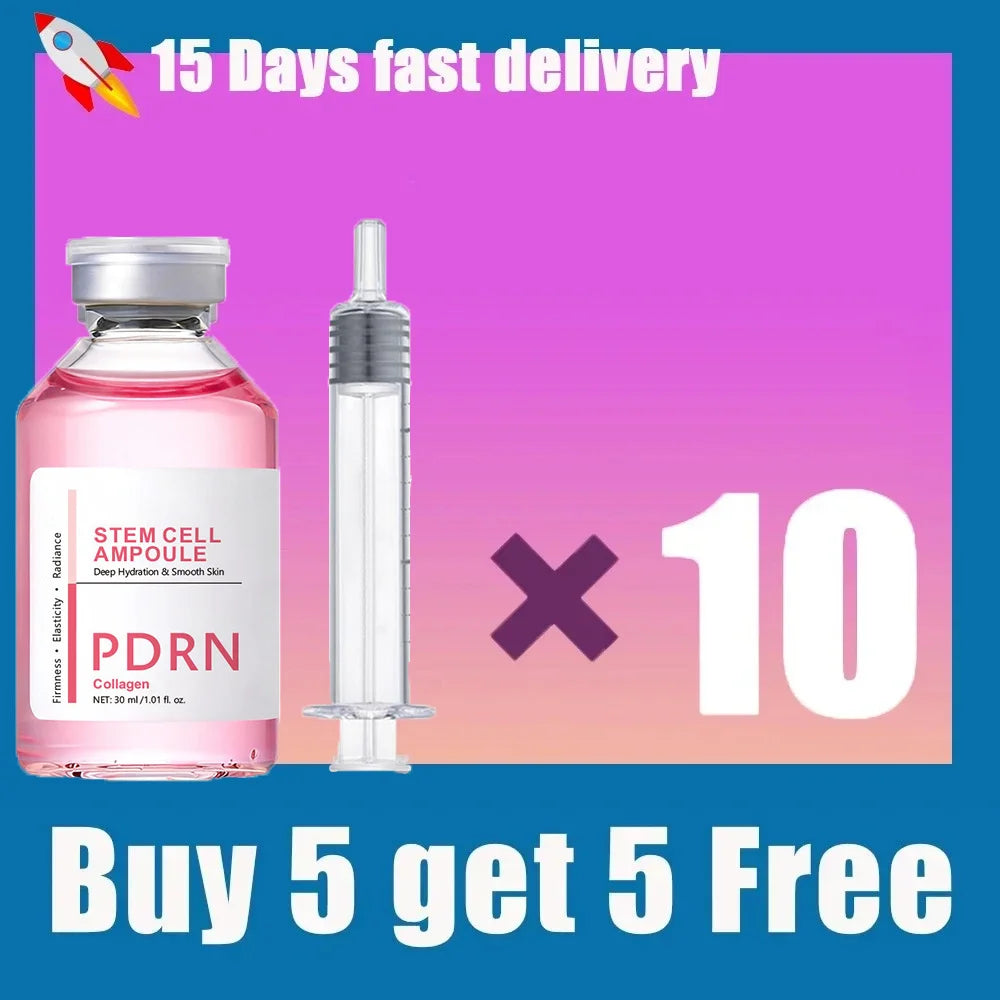 Stem Cell Ampoule Essence, Pink PDRN Ampoule, Collagen Moisturizing Anti-Aging Essence2026