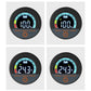DC 8-100V Embedded Digital Voltmeter Electrical Indicator Waterproof Battery Capacity Monitor Automotive Voltmeter Tester