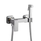 ULA Black Bidet faucet Portable Bidet Sprayer Brass Bathroom Toilet Faucet Hot Cold Water Bidet Mixer Bathroom Shower Head