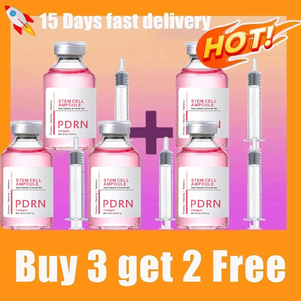Stem Cell Ampoule Essence, Pink PDRN Ampoule, Collagen Moisturizing Anti-Aging Essence2026