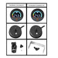DC 8-100V Embedded Digital Voltmeter Electrical Indicator Waterproof Battery Capacity Monitor Automotive Voltmeter Tester