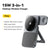 Essager 3-in-1 Portable Folding Wireless Charger Stand 15W Magnetic for iPhone 17/16 AirPods Apple Watch - MagSafe Fast Charging