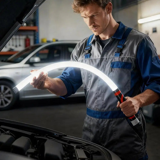 73cm Flexible LED Flashlight Stick Rechargeable Work Light Professional Mechanic Tool for Car Repair Engine Bay Inspection Lamp