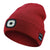 3-in-1 Function Bluetooth Beanie, Bluetooth Beanie with Light, Unisex 6 LED USB Rechargeable with Cordless Headphones  beanie