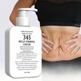 345 Belly Firming Cream Opuntia Stem Extract. Niacinamide Panthenol. Targets Crepey Skin. Tightens Firms. All Skin Types. 150g.