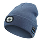 3-in-1 Function Bluetooth Beanie, Bluetooth Beanie with Light, Unisex 6 LED USB Rechargeable with Cordless Headphones  beanie