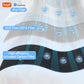PJ07 Pro Tuya Smart Air Purifier, App Control & Timer,24dB 3-Speed H13 HEPA+Carbon,15㎡for Office/Study/Baby Room, Alexa/Google