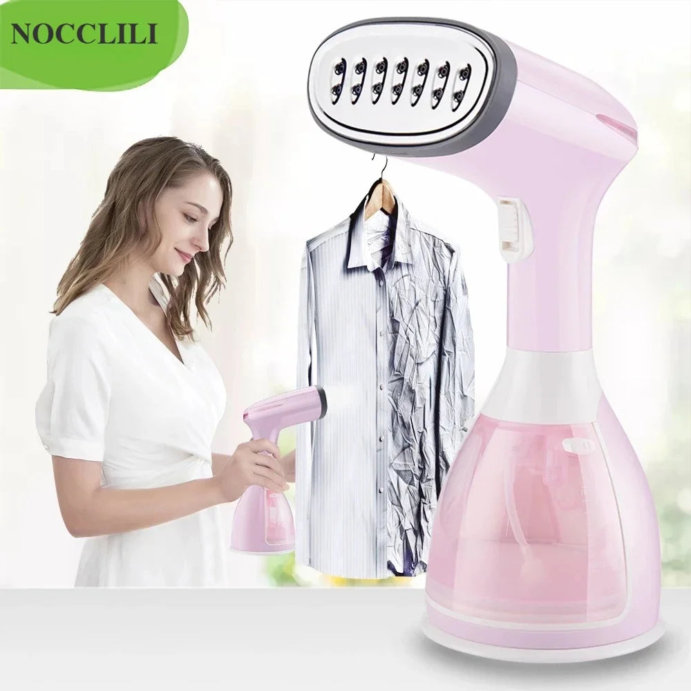1500W Handheld Garment Steamer for Clothes 330Ml Portable Household Fabric Small Electric Steam Iron Machine for Home Travel Use