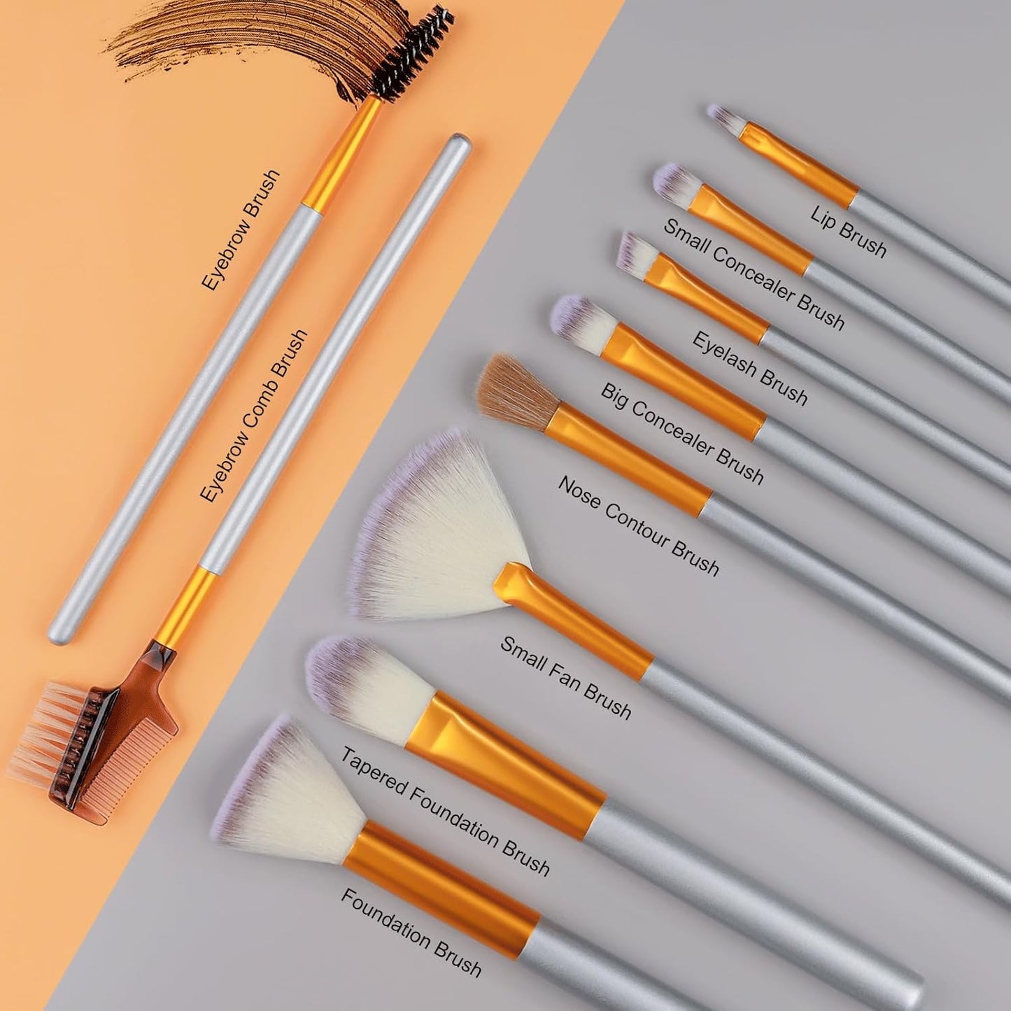 24 Piece Makeup Brush Set