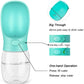 Pet Dog Water Bottle Portable Drinking Feeder for Dogs Cat Outdoor Travel Water Feeding Puppy Water Dispenser Pet Supplies