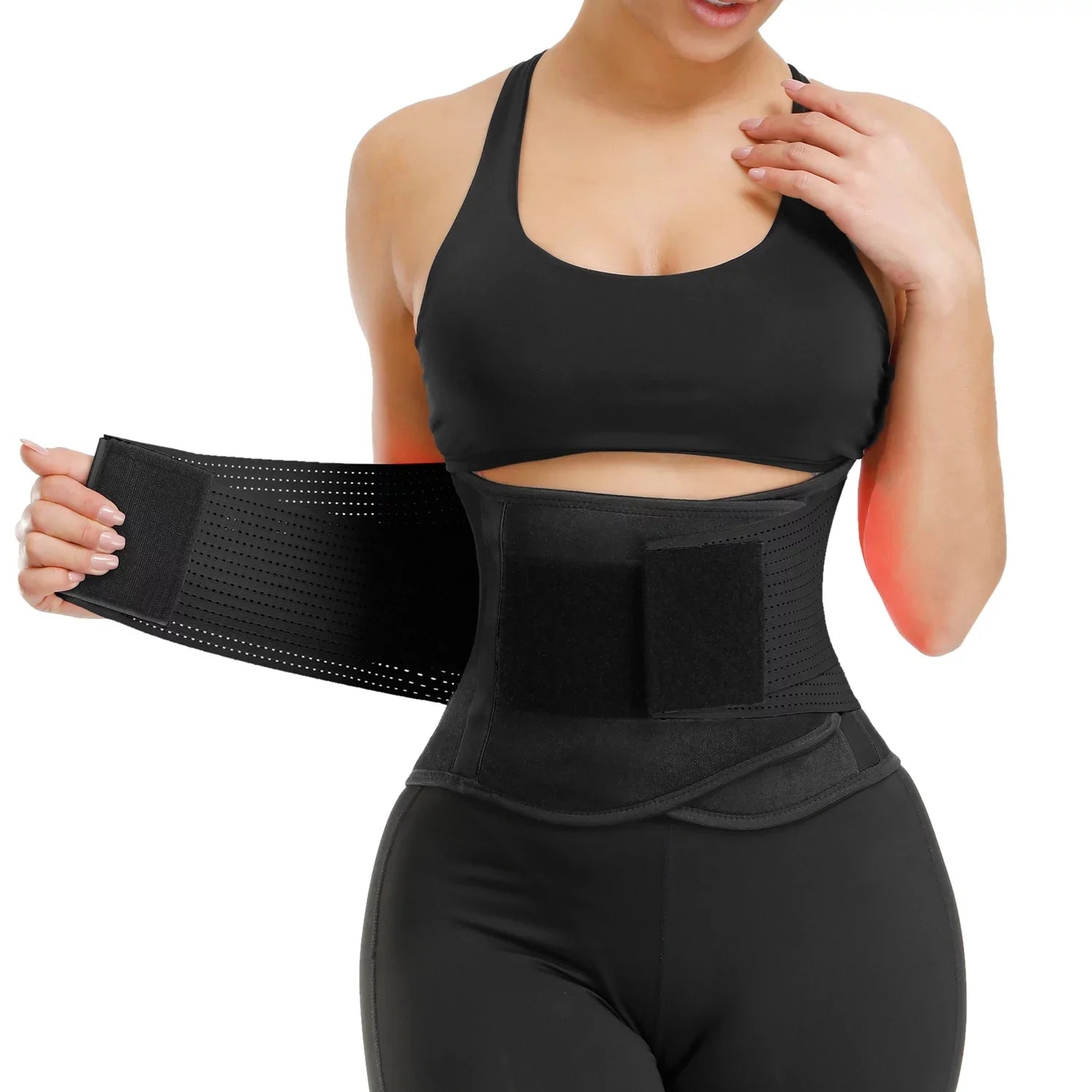 Transform Your Shape with Our Adjustable Green Waist Trainer for Women - Ultimate Tummy Control & Back Support for Yoga and Everyday Wear
