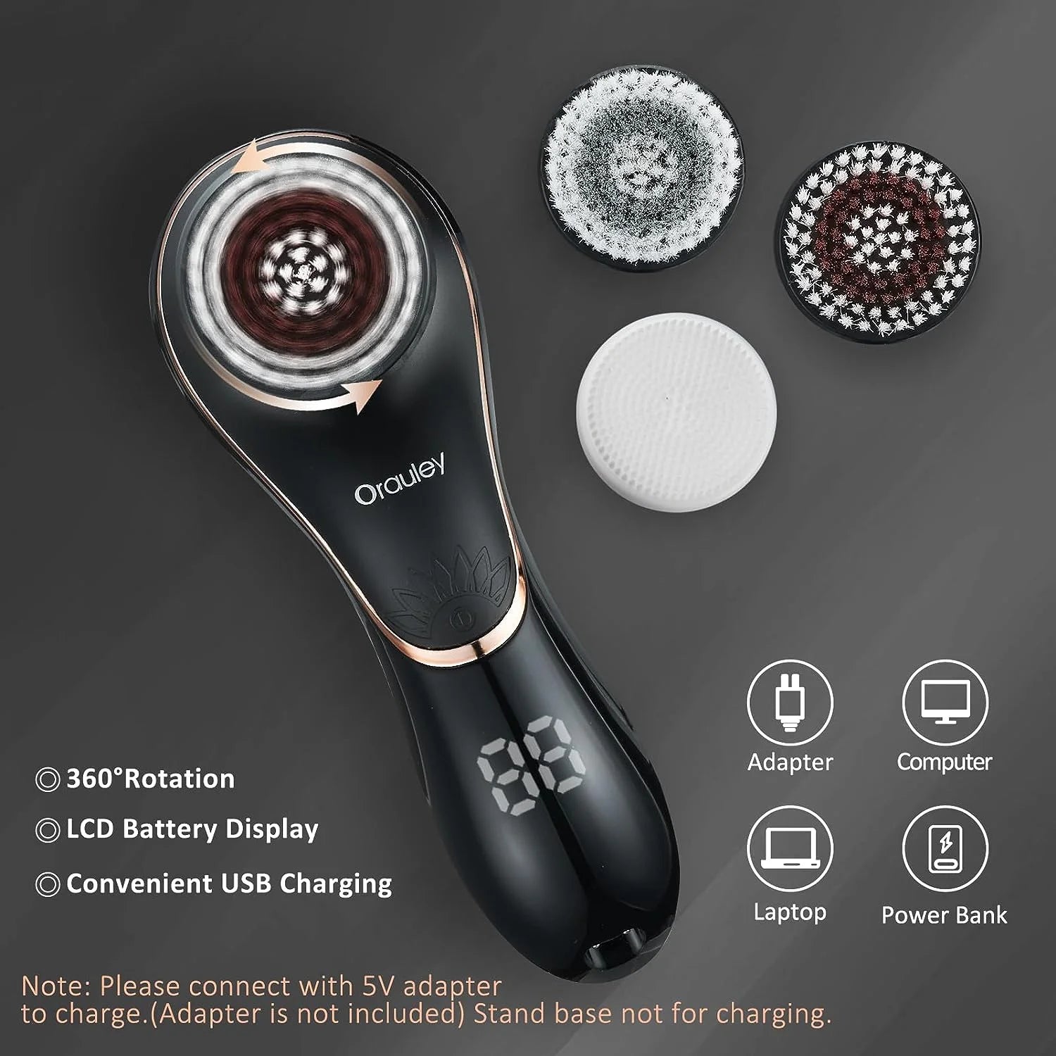 Rechargeable Facial Cleansing Brush