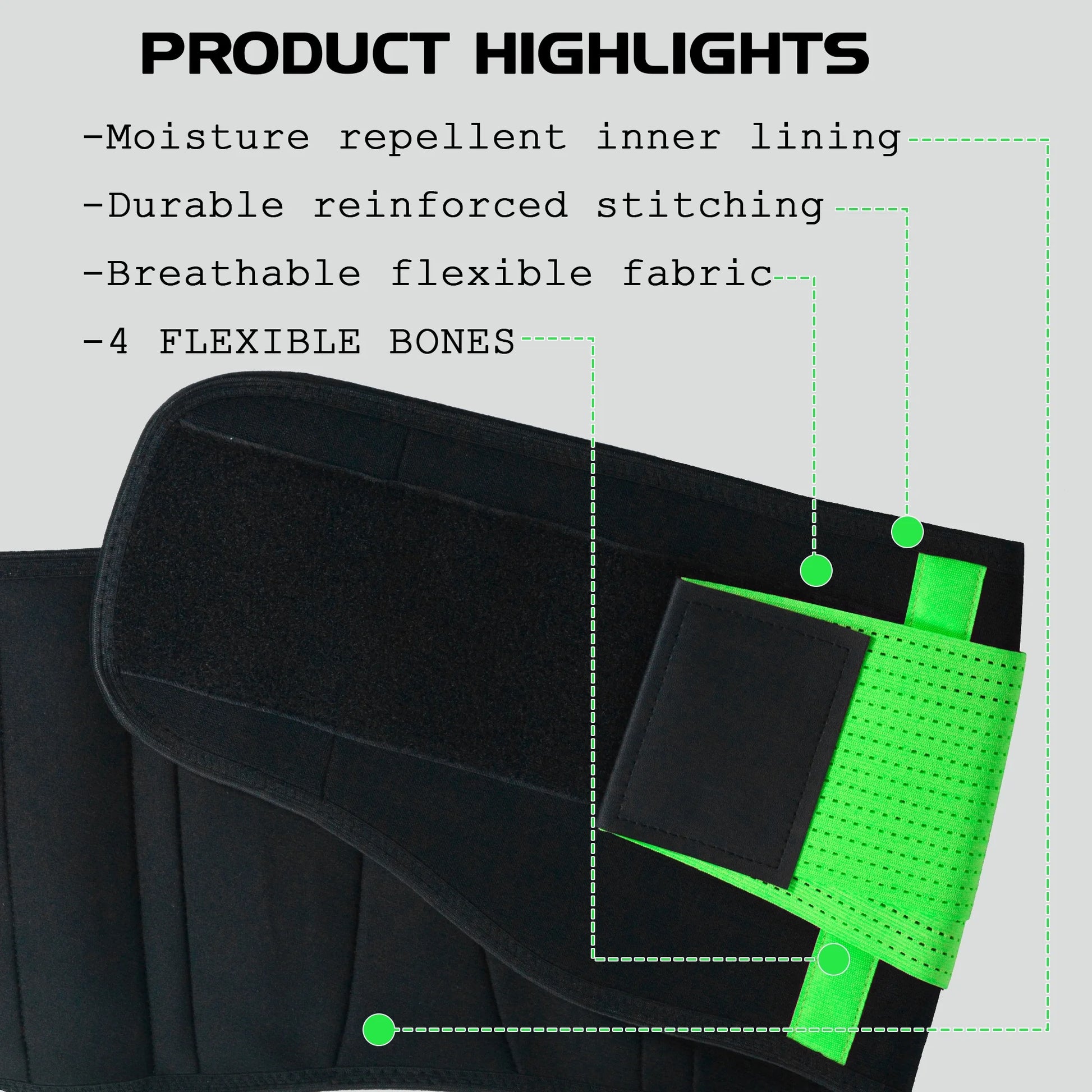 Transform Your Shape with Our Adjustable Green Waist Trainer for Women - Ultimate Tummy Control & Back Support for Yoga and Everyday Wear