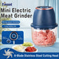 TINSOL 350Ml Mini Food Chopper Electric Meat Grinder Garlic Press USB Multi-Function Slicer Blender Kitchen Food Processor
